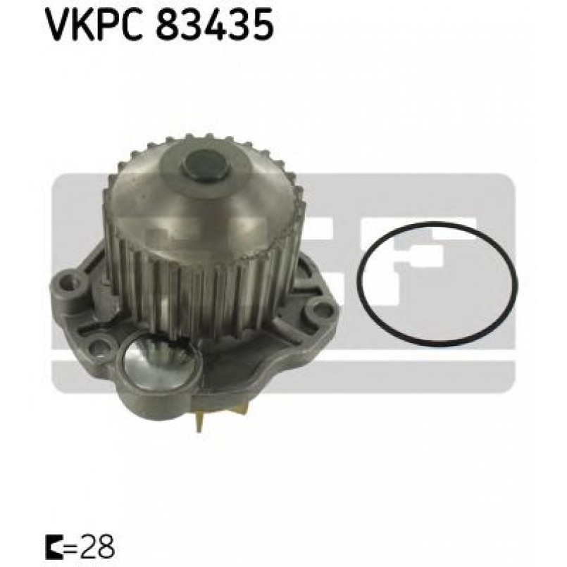 VKPC 83435 SKF - Насос охолоджуючої рідини